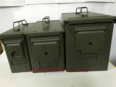 china caliber metal bullet box ammo case|Army Ammo Can Military Metal Bullet Box .